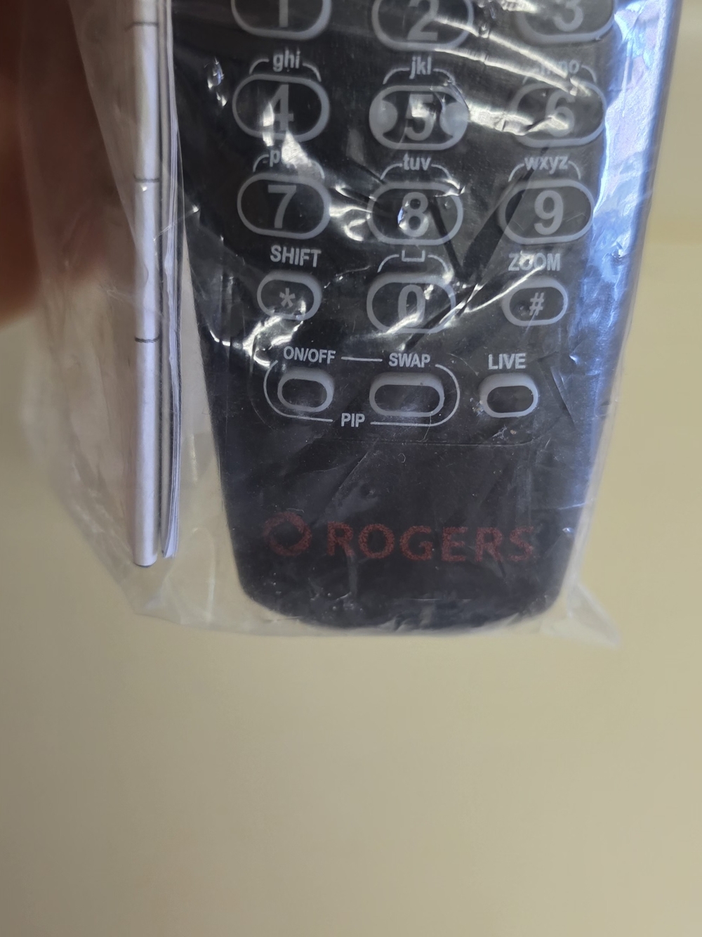 Universal Replacement Black TV Remote Control ROGERS - Picture 3 of 4